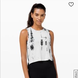 NWT Lululemon Train to Be Tank Shibori